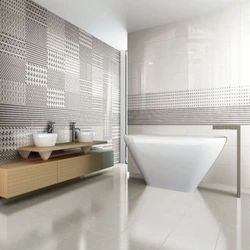 Polished Ceramic Bathroom Tile