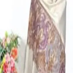 Check Shawls, Fabric Silk Pashmina