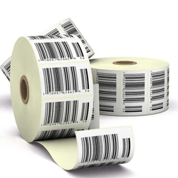 Barcode Label Roll, Smudge-free, fade-resistant