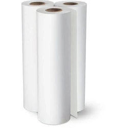 White Fax Paper Rolls, Customizable, smooth texture