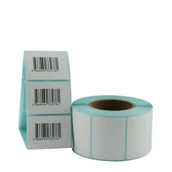 Barcode Sticker Roll, Bpa-free, easy to peel off