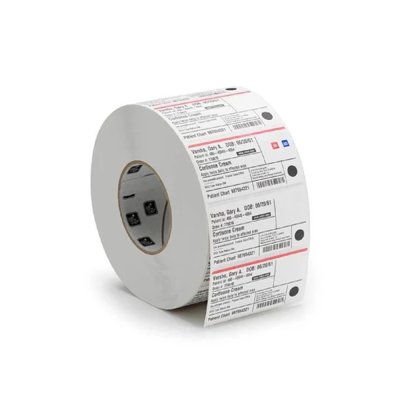 Black Sensor Mark Barcode Roll, 100mm x 150mm, thermal