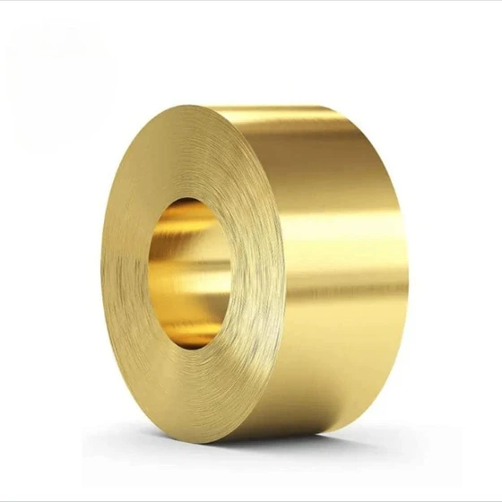 Brass Sheet Coil, customizable, plain, smooth
