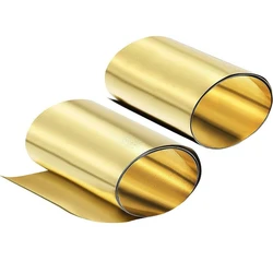 Flexible Brass Sheet, Bendable, rollable Features