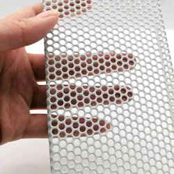 Anti-Rust SS Perforated Sheet, Passivated or coated