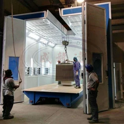 Roof Spray Paint Booth