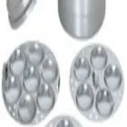 Confider Semi-Automatic Commercial Idli Steamer, 6, Size 14x18x125, Operated Electrically, Gas