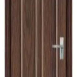 PVC Solid Doors, Door Open Style Hinged