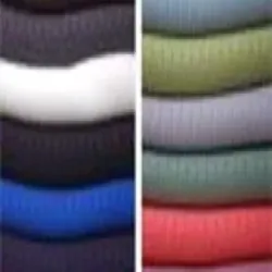 Spun Airjet Sinker Fabric, Color Griege Dyed colors