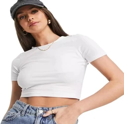 White Crop Top