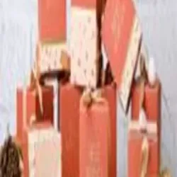 Screen Printed Paper Cake, Shape Square