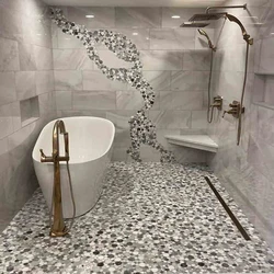Glossy Ceramic Bathroom Tiles