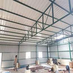 MS Shed Fabrication — Colour coating surface