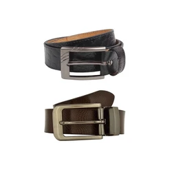 Multicolor Mens Leather Belt