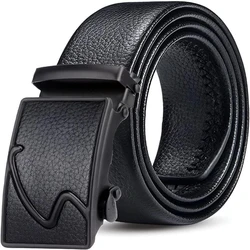 Men Scratch Leather Belt