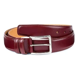 Leather Maroon Belts