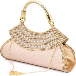 Gold Ladies Bag