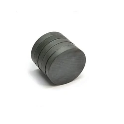 Ferrite Disc Magnets — 10 mm dia dimensions black color