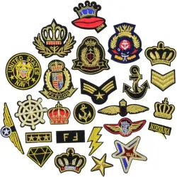 Embroidery badge