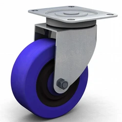 Wheels Castor Industrial — 90 x 45 mm bolt hole center