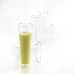 350 Ml Glass With Lid, Finish Glossy
