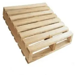 Two Way Reversible Pallet, Color Brown