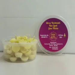 Ghee Wicks-Vanaspati, Color Yellow