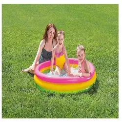 Inflatable Swimming Pool, Design Type 85FT RECTANGULAR METAL FRAME POOL