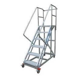 Aluminium Trolley Step Ladder