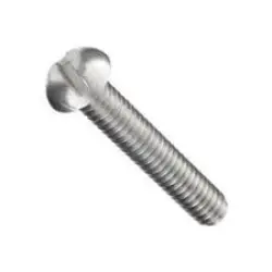 Round Head Screw, Material Mild Steel