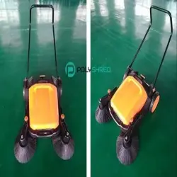 Walk Behind Road Sweeper, Overall Dimension 1320x850x1000