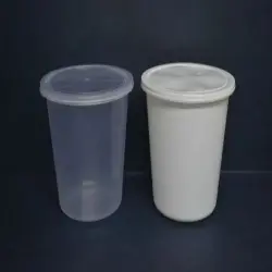 Hinged Bowl Containers, Material Plastic