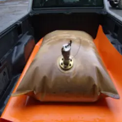 Inflatable Flood Barrier, Shape Circular