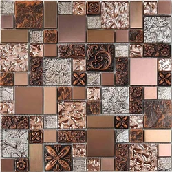 Stunning Crystal Glass Mosaics Tiles