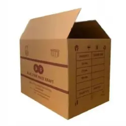 White Corrugated Carton Box, Material GradeGSM 185200 GSM