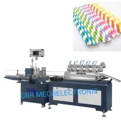 Multicolor Paper Straw Pipe, Colour As Per Requirement