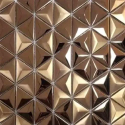 Perfectly Stainless Steel Mosaics Tiles
