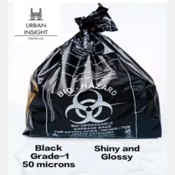 Biodegradable Garbage Bag, Color Green
