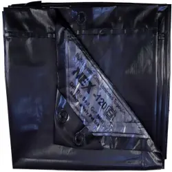 Multi-Layer Cross Laminated Tarpaulin, Available Color Yellow, Blue, Blacksilver