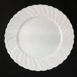 Disposable Plate, Quantity 100 Piece