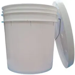 paint plastic bucket, Shape circle