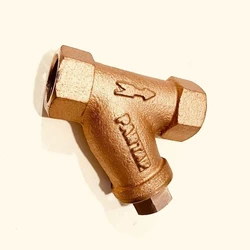 Bronze Strainer Screwed