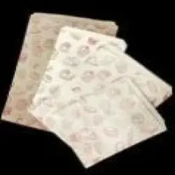 Food Grade oil and Greesse Resistant pop corn paper pouch, Pouch Pattern Plain