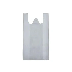 White Non Woven Bag — Easy folding feature Grocery