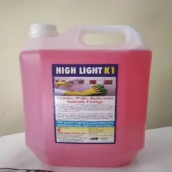 Glass Cleaner Liquid, Color White and Blue