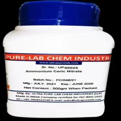 Ammonium Ceric Nitrate, Grade LR Grade