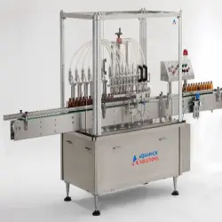 Automatic 3 Piece EyeEar Drop Filling, Plugging and Capping Machine, Output Per Minute 60 VPM