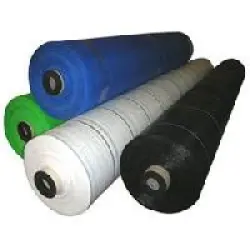 Plastic Fabric, Color White
