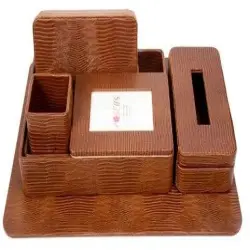 Leather Table Planners, Color As per client requirement