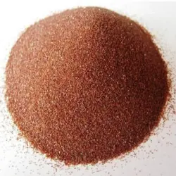 Abrasive Garnet Sand, Color Red